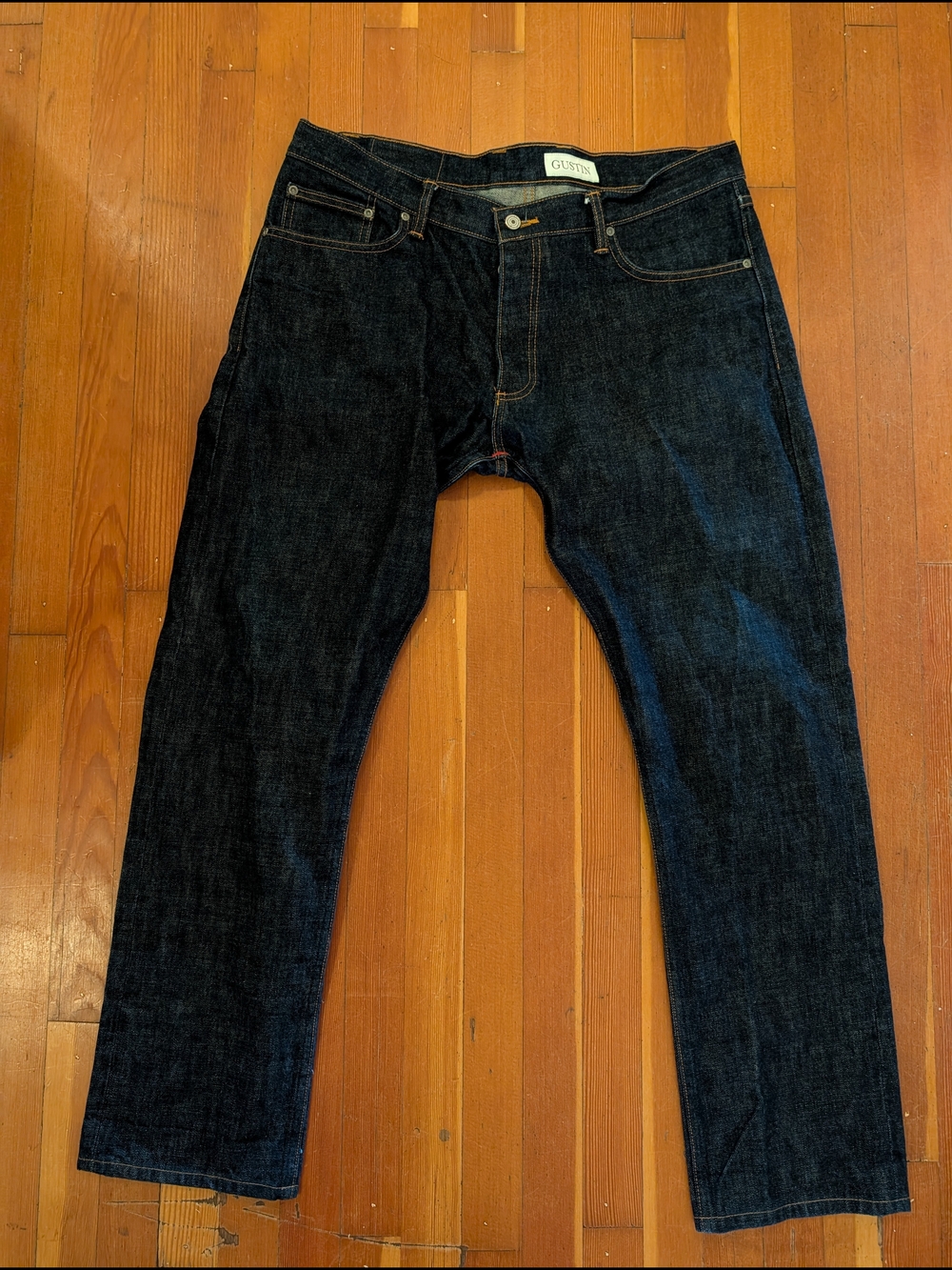 Gustin #75 Okayama Standard Selvedge Jeans 40 Slim USA